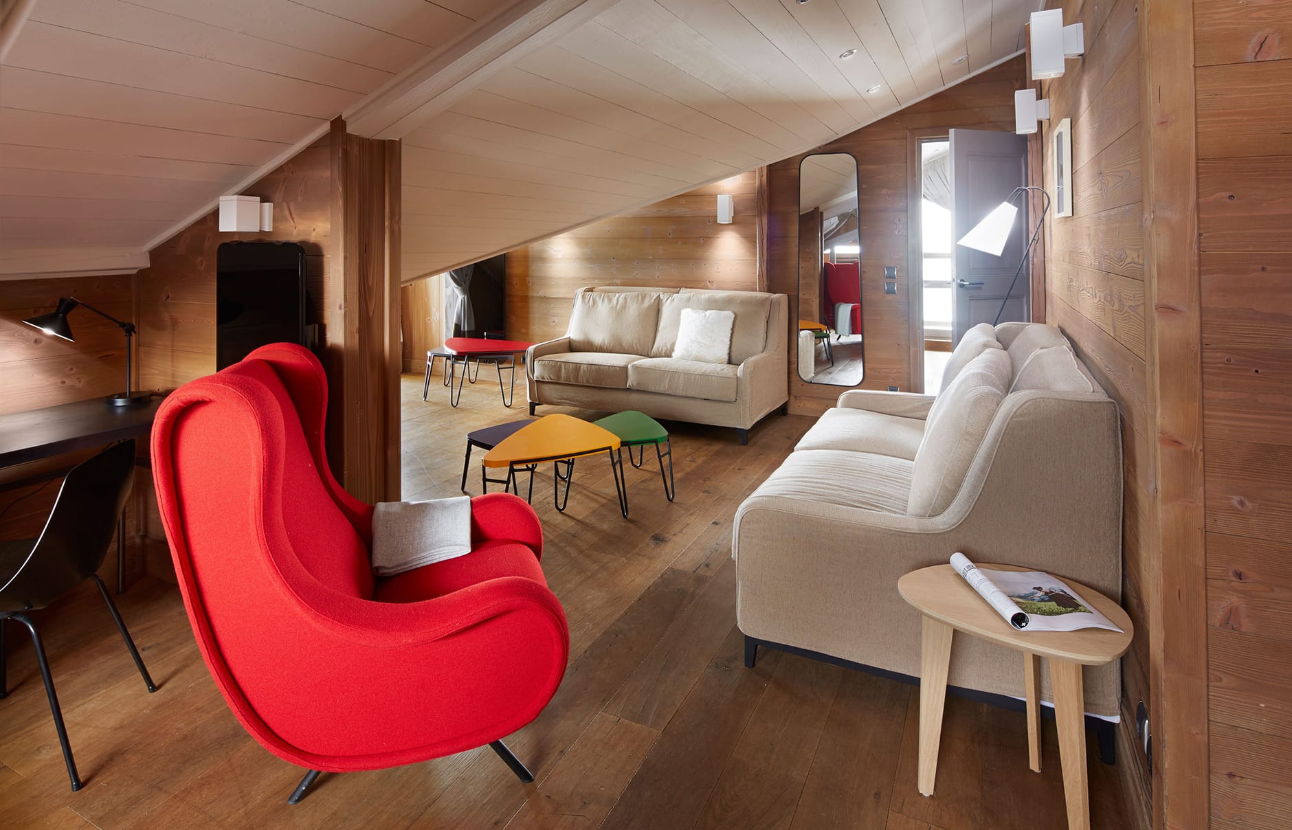 Hôtel des Trois Vallées, Courchevel, France. Hotel Review. Photo © The Hotels d’en Haut Group