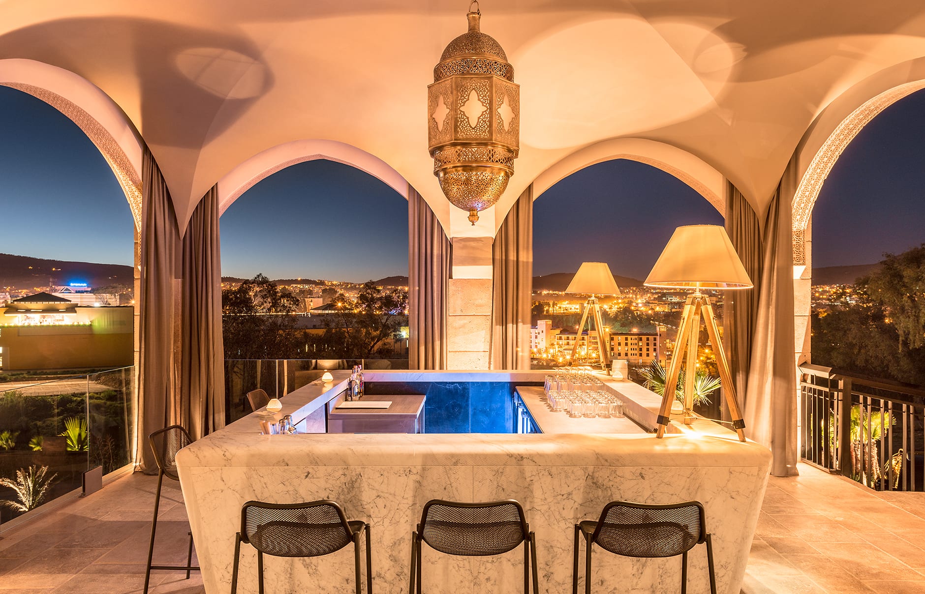 Hotel Sahrai Fez, Morocco. Luxury Hotel Review by TravelPlusStyle. Photo © Hotel Sahrai 