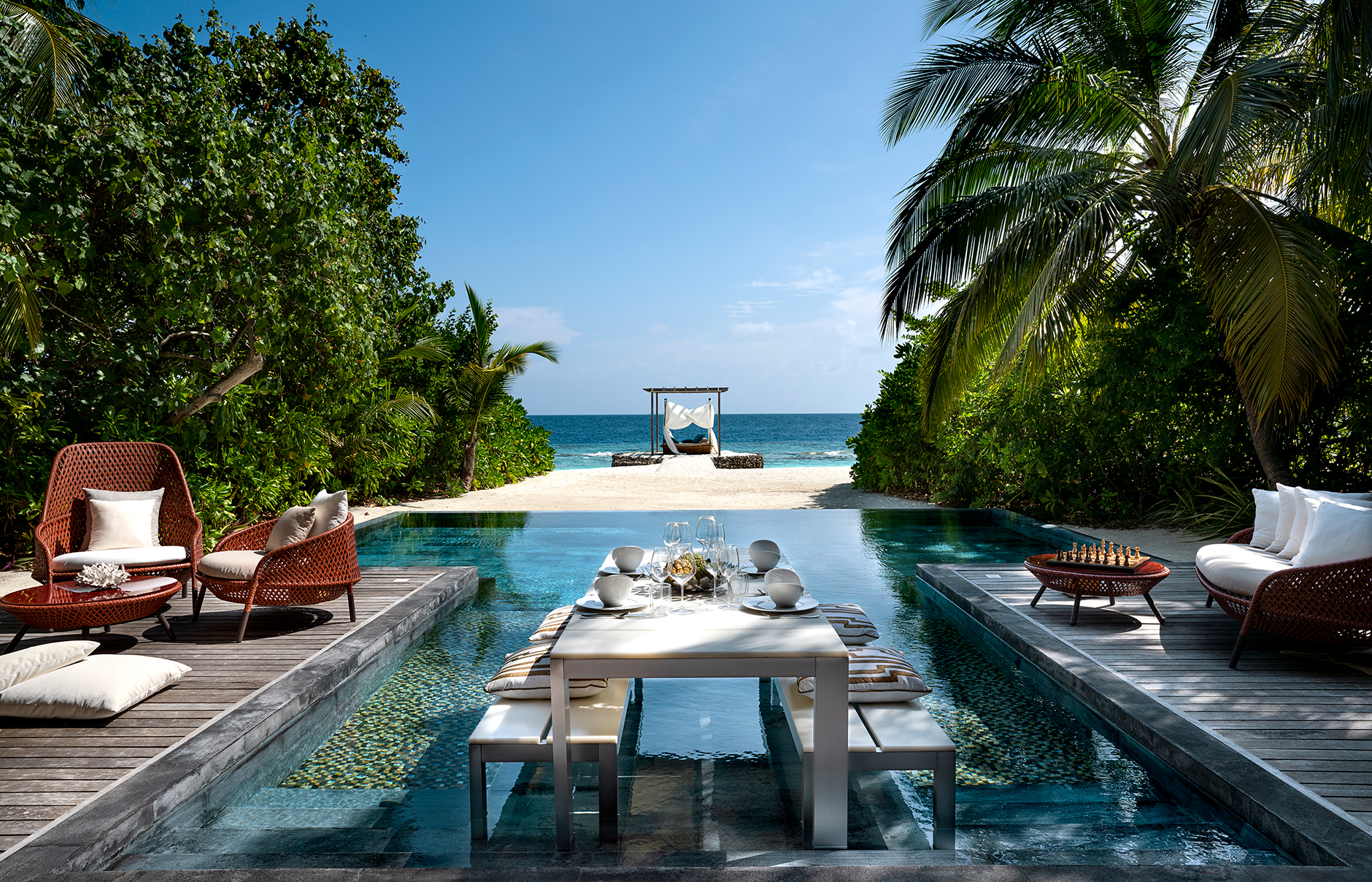 Huvafen Fushi Maldives. Luxury Hotel Review by TravelPlusStyle. Photo © Huvafen Fushi 