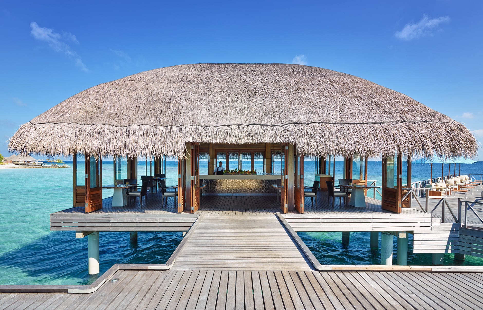 Huvafen Fushi Maldives. Luxury Hotel Review by TravelPlusStyle. Photo © Huvafen Fushi 