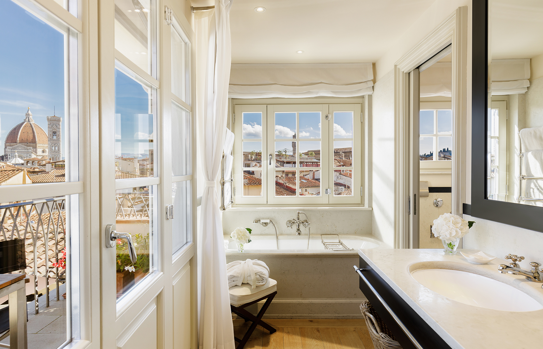 The Place Firenze, Florence, Italy. Hotel Review by TravelPlusStyle • Photo © The Place