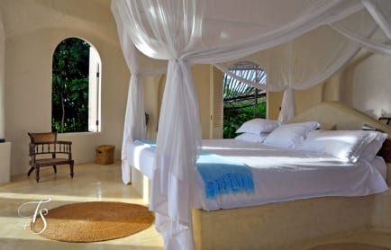 Bedroom. Kilindi Zanzibar. © Travel+Style