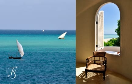 View from Pavillion nr 9. Kilindi Zanzibar. © Travel+Style