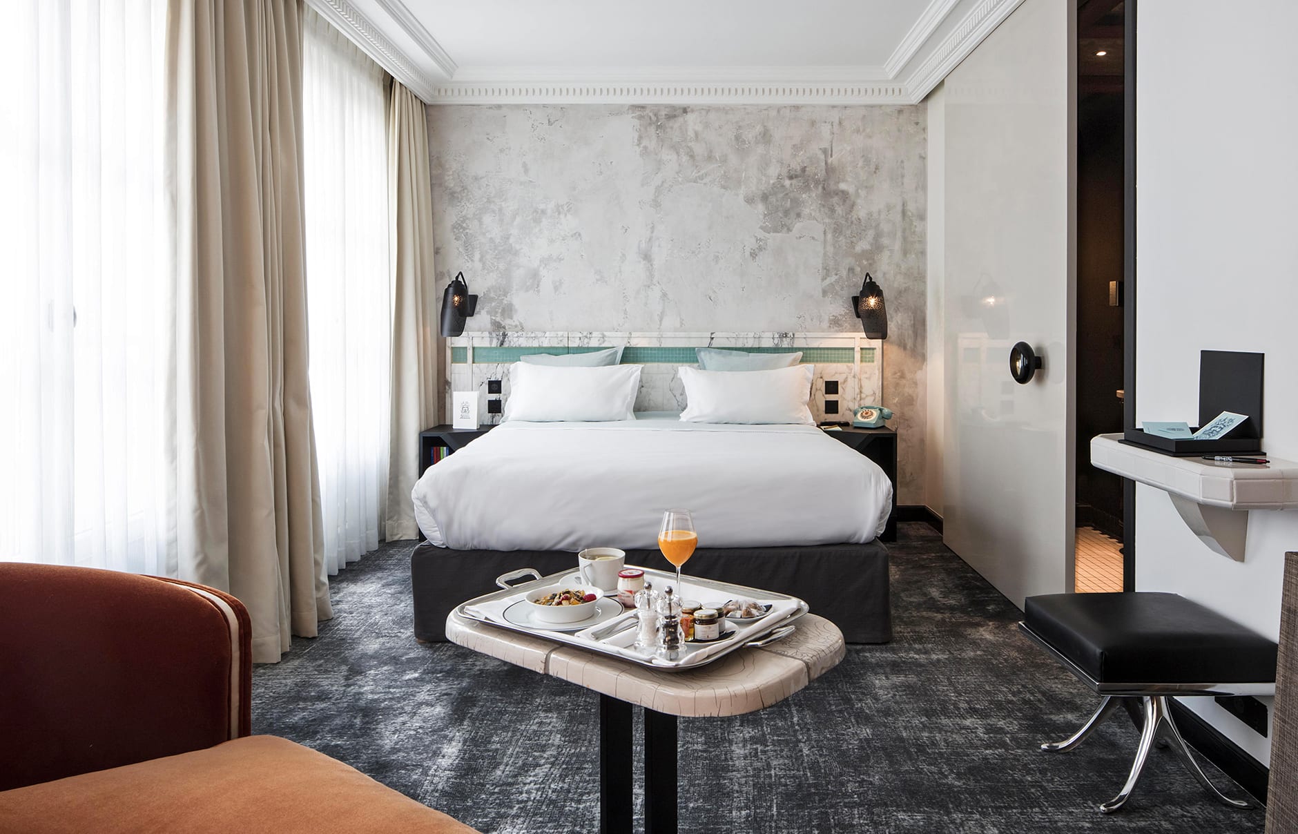 Les Bains Paris, France. Hotel Review by TravelPlusStyle. Photo © Société des Bains.