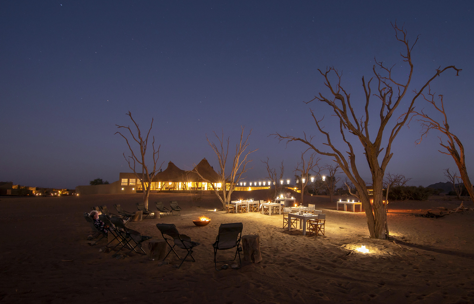 Little Kulala, Sossusvlei, Namibia. Hotel Review by TravelPlusStyle. Photo © Wilderness Safaris
