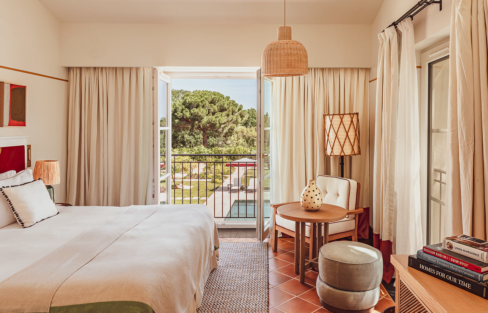 Hotel Lou Pinet St Tropez, Côte d'Azur, France. Photo © Lou Pinet