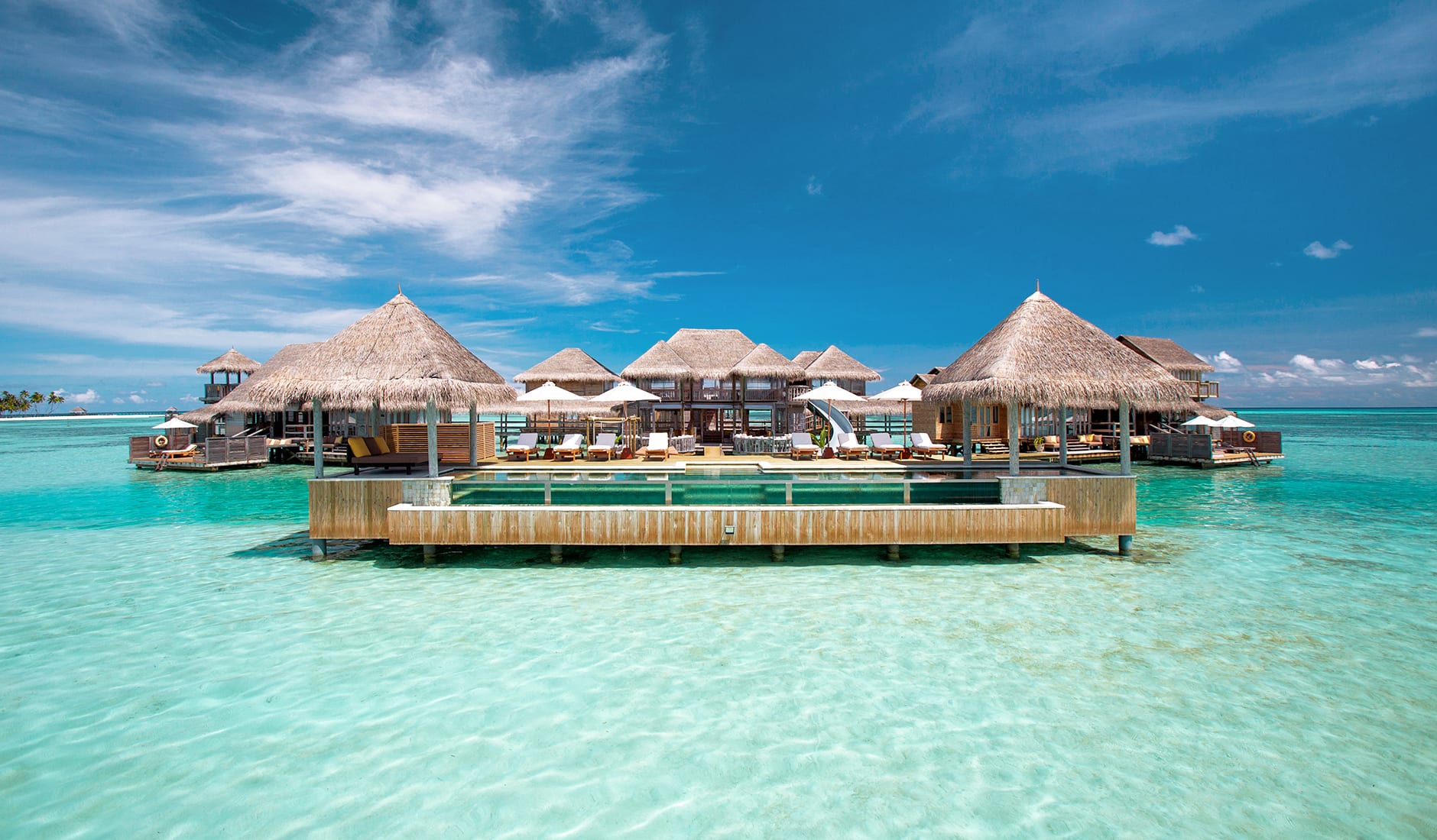 Gili Lankanfushi, North Male Atoll, Maldives. The Best Luxury Resorts in the Maldives by TravelPlusStyle.com gili-private-reserve-infinity-pool-travelplusstyle