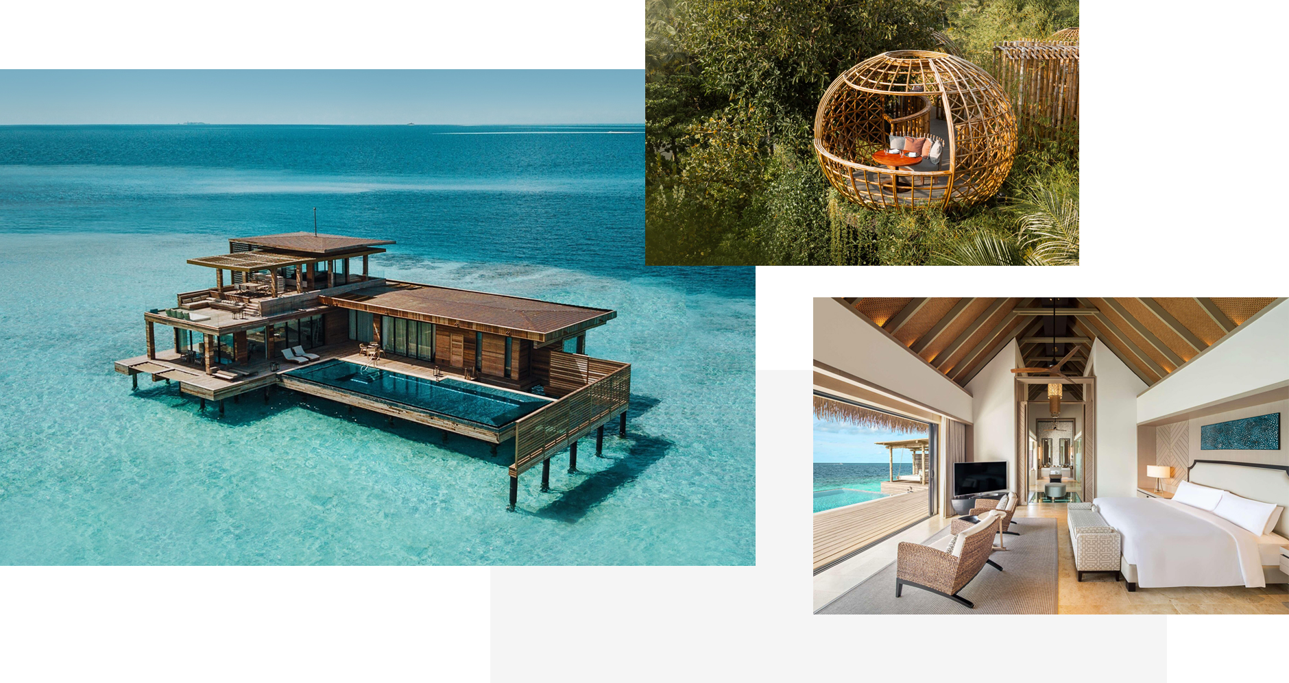 Waldorf Astoria Ithaafushi, South Malé Atoll, Maldives. The Best Luxury Resorts in the Maldives by TravelPlusStyle.com