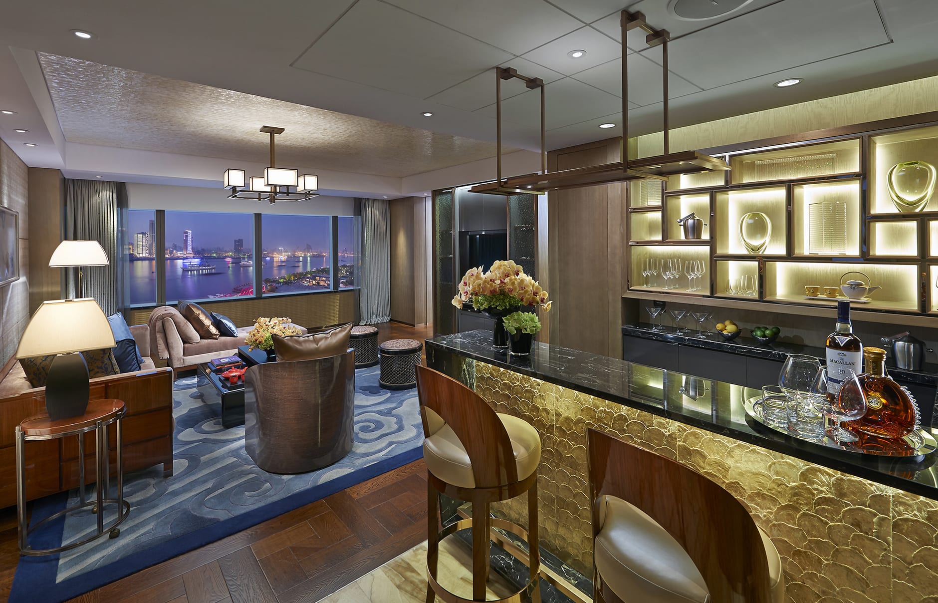 Mandarin Oriental Pudong, Shanghai, China. Luxury Hotel Review by TravelPlusStyle. Photo © Mandarin Oriental 