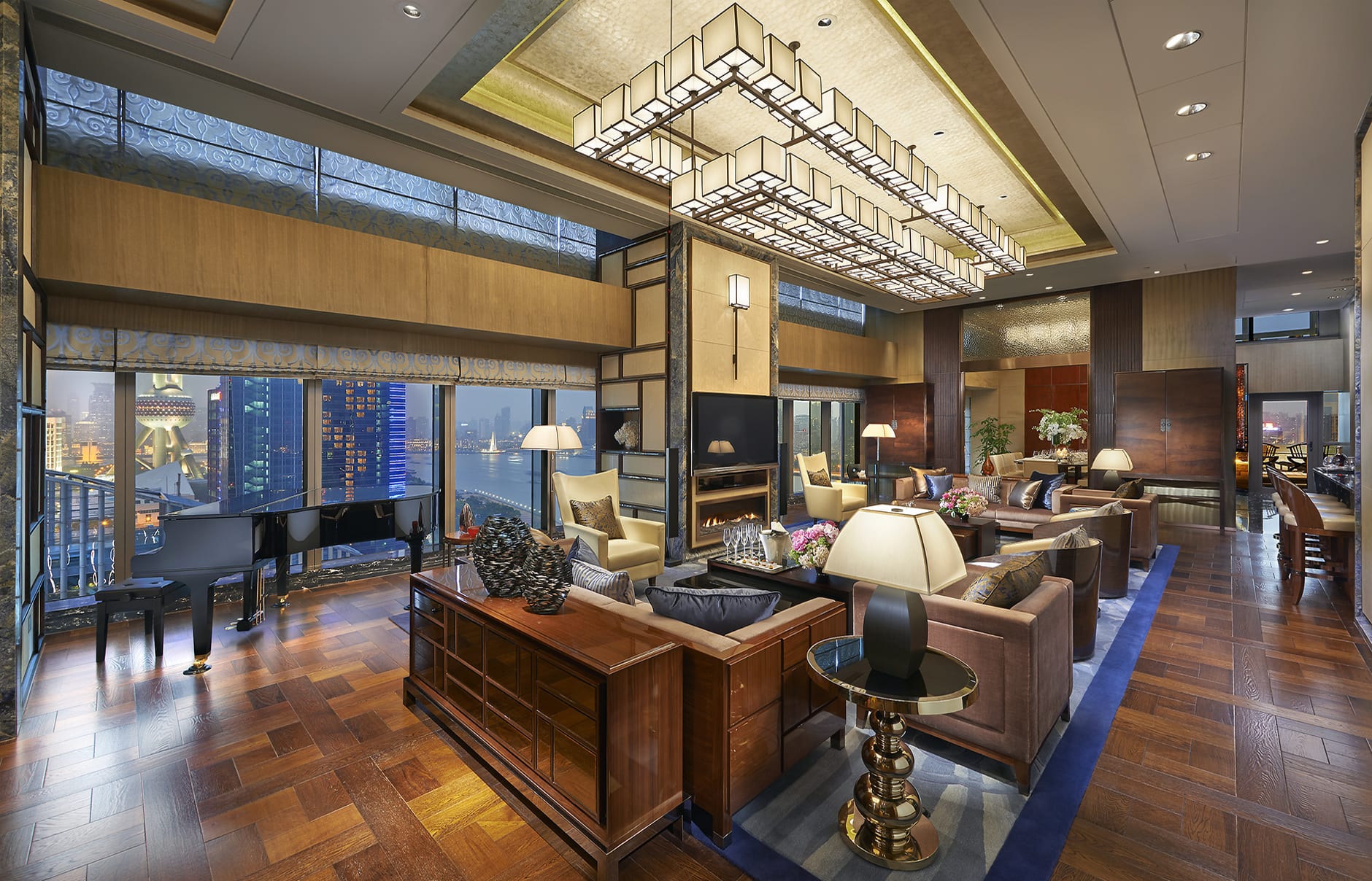 Mandarin Oriental Pudong, Shanghai, China. Luxury Hotel Review by TravelPlusStyle. Photo © Mandarin Oriental 