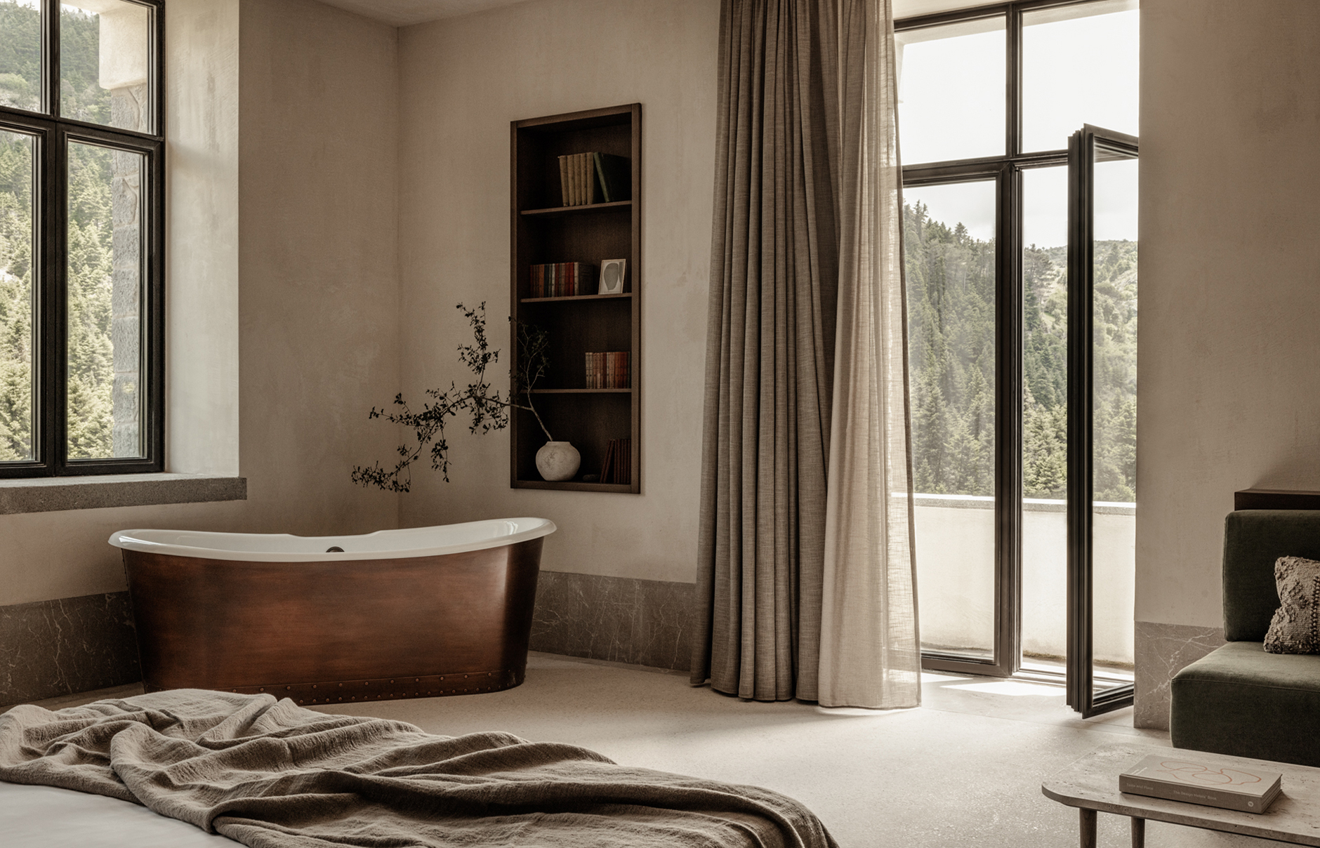 Manna, Arcadia, Peloponnese, Greece. Hotel Review by TravelPlusStyle. Photo © Manna 
