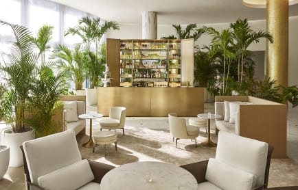 Lobby. The Miami Beach EDITION, USA. © EDITION Hotels