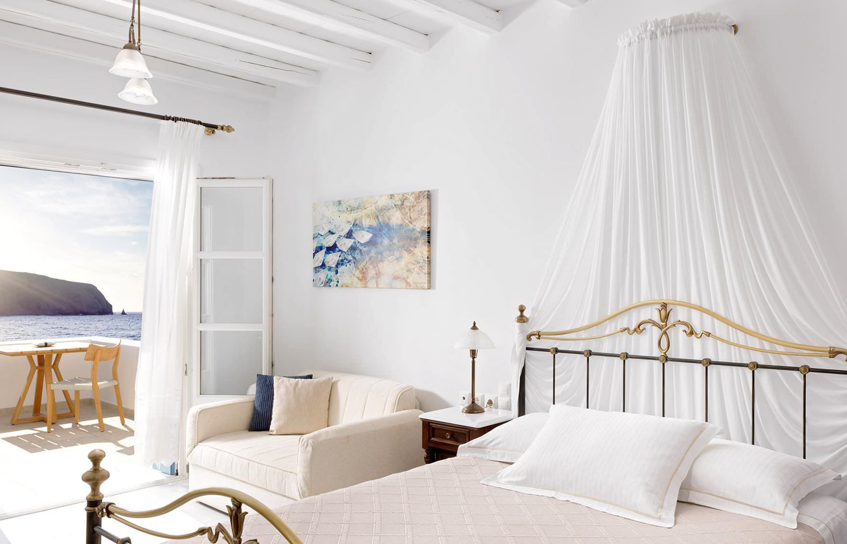Melian Boutique Hotel & Spa, Pollonia. Milos, Greece. Travelplusstyle.com