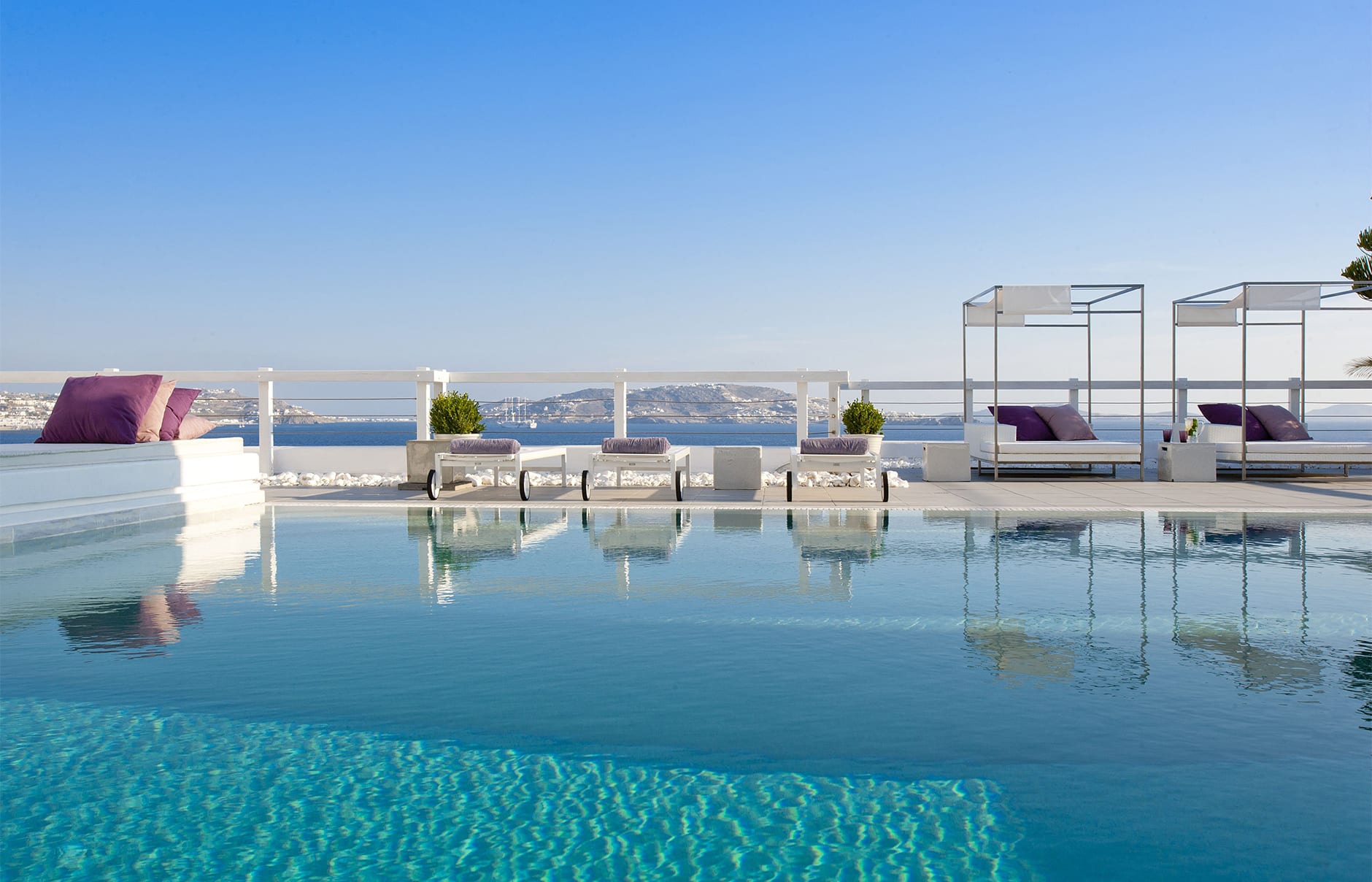 Grace Mykonos, Greece. Hotel Review by TravelPlusStyle. Photo © Grace Mykonos