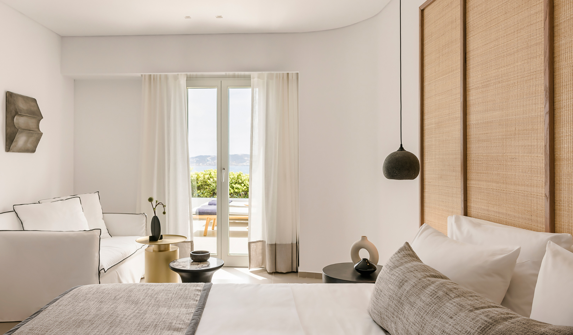 Grace Mykonos, Greece. Hotel Review by TravelPlusStyle. Photo © Grace Mykonos