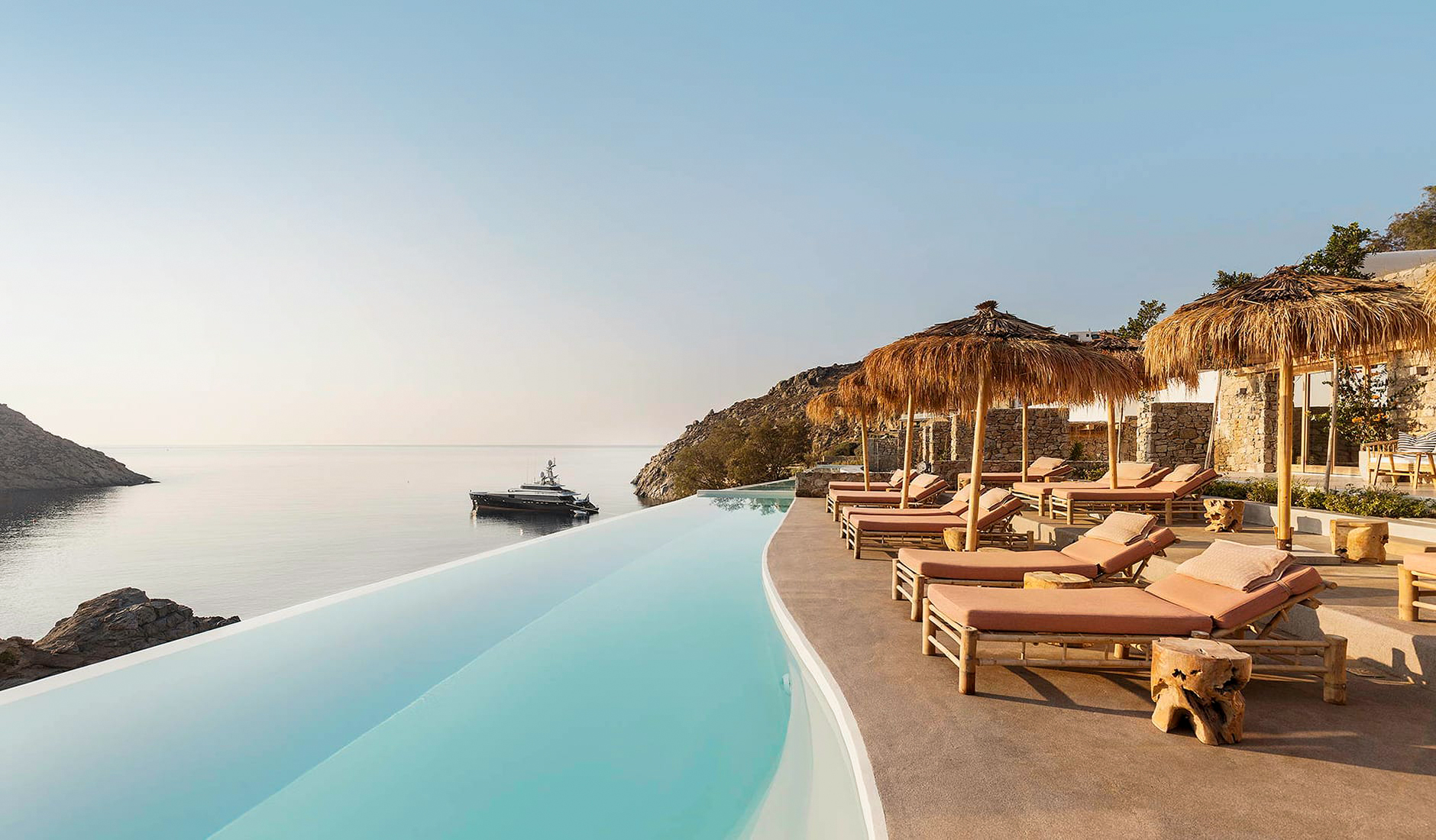 The Wild by Interni, Kalafatis, Mykonos, Greece. The Best Luxury Hotels In Mykonos. TravelPlusStyle.com