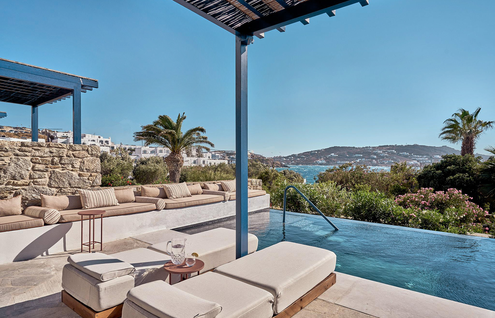 Mykonos Theoxenia Boutique Hotel, Mykonos, Greece. Hotel Review by TravelPlusStyle. © Mykonos Theoxenia