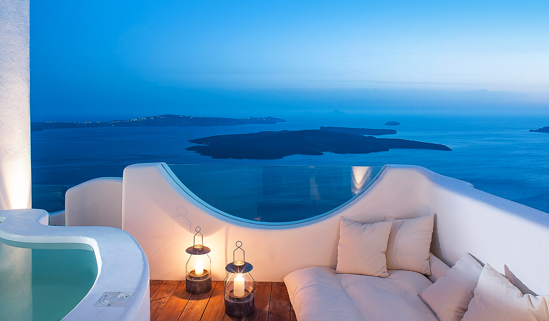 Native Eco Villa, Santorini, Greece. TravelPlusStyle.com