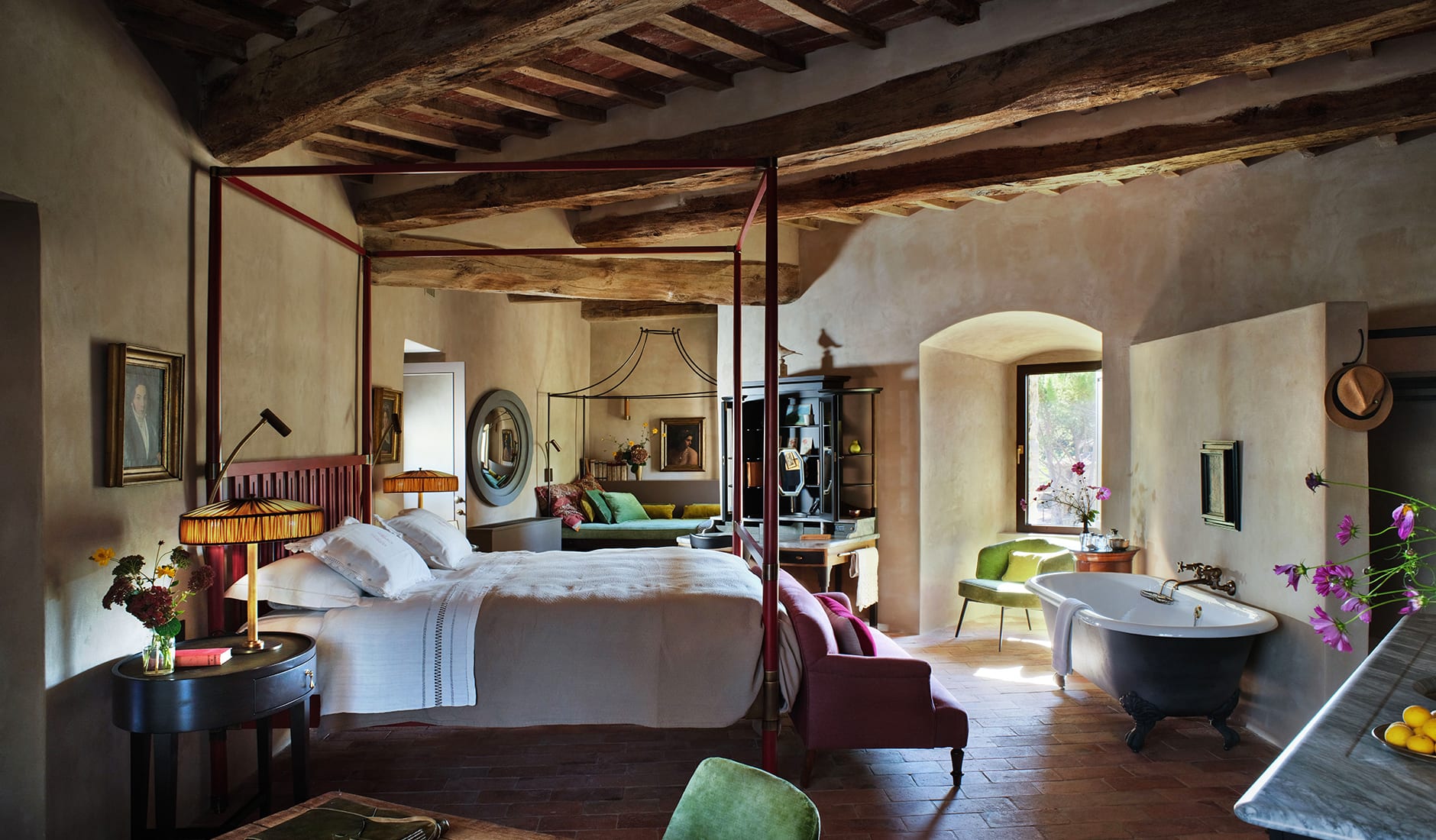 Hotel Castello di Reschio, Umbria, Italy. TravelPlusStyle.com