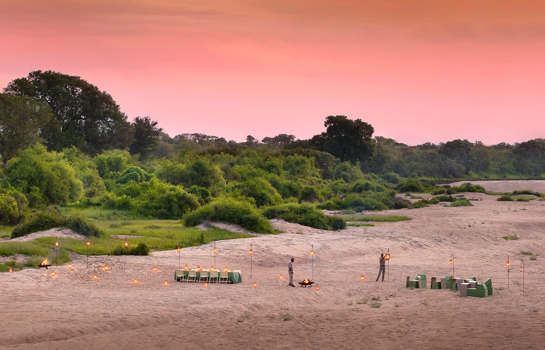 andBeyond Ngala Tented Camp, Kruger National Park, South Africa. Review by TravelPlusStyle. Photo © andBeyond exterior-view-of-an1dbeyond-ngala-tented-camp-_2_