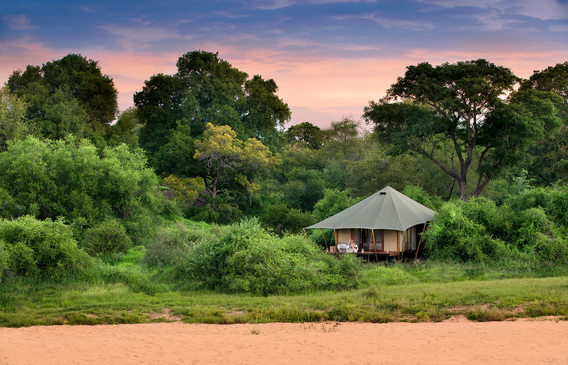 andBeyond Ngala Tented Camp, Kruger National Park, South Africa. Review by TravelPlusStyle. Photo © andBeyond guest-tent-at-andbeyond-ngala-tented-camp-_3_