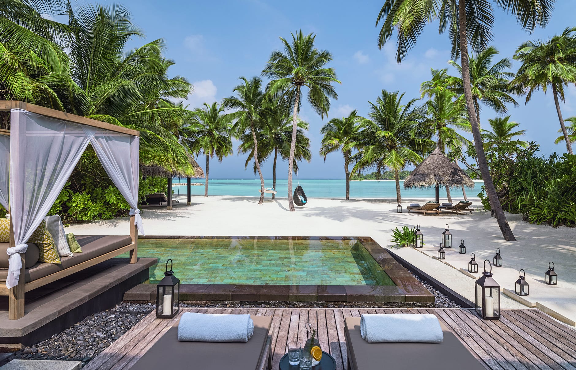 One&Only Reethi Rah, Maldives. Luxury Hotel Review by TravelPlusStyle. Photo © One&Only Resorts