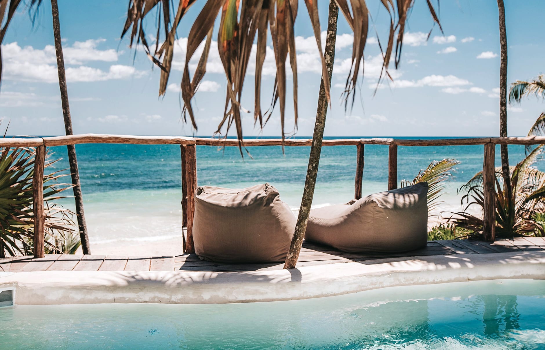 Papaya Playa Project, Tulum, Mexico. Hotel Review by TravelPlusStyle. Photo © Papaya Playa Project