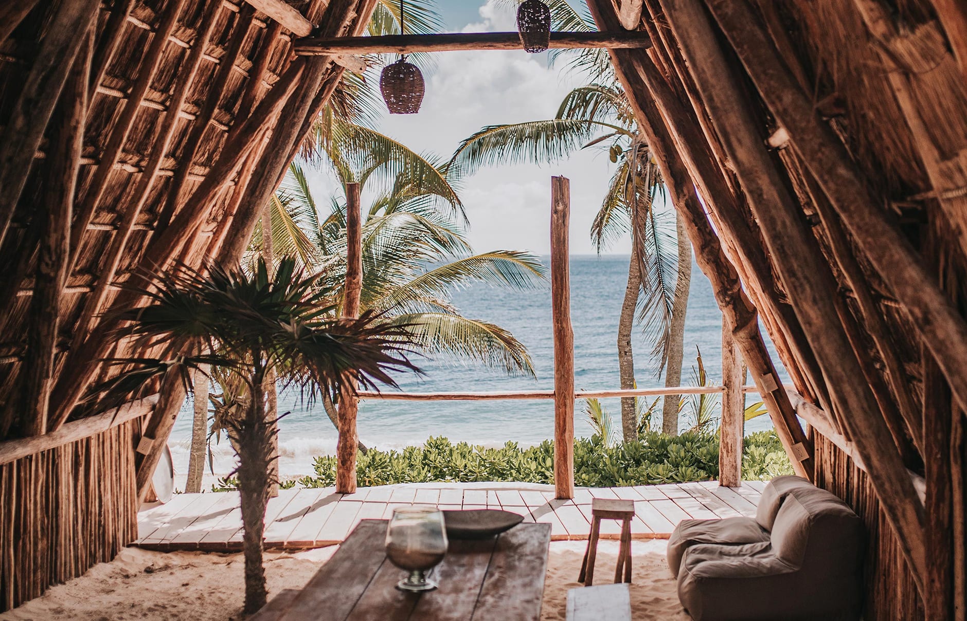 Papaya Playa Project, Tulum, Mexico. Hotel Review by TravelPlusStyle. Photo © Papaya Playa Project