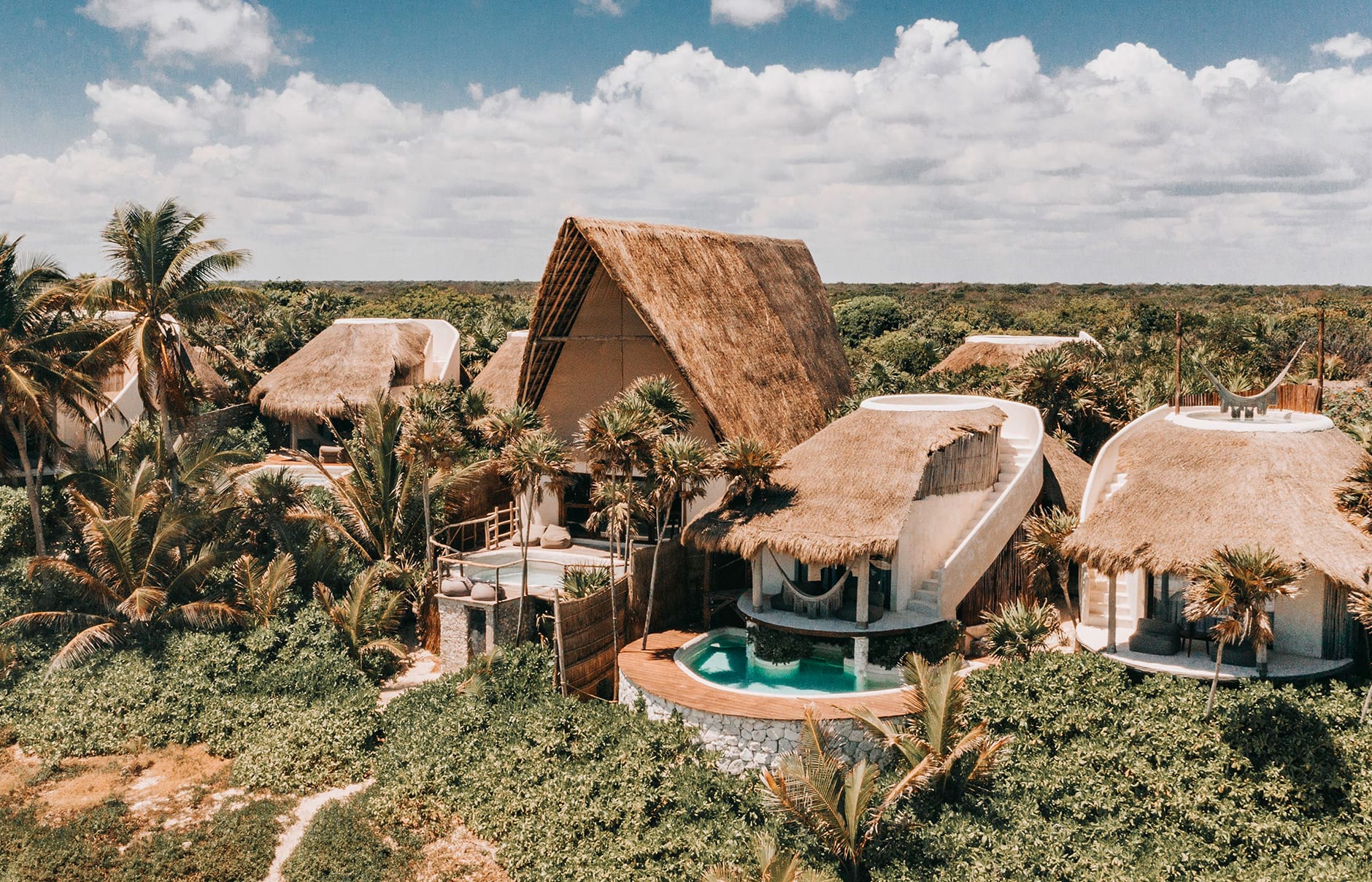 Papaya Playa Project, Tulum, Mexico. Hotel Review by TravelPlusStyle. Photo © Papaya Playa Project