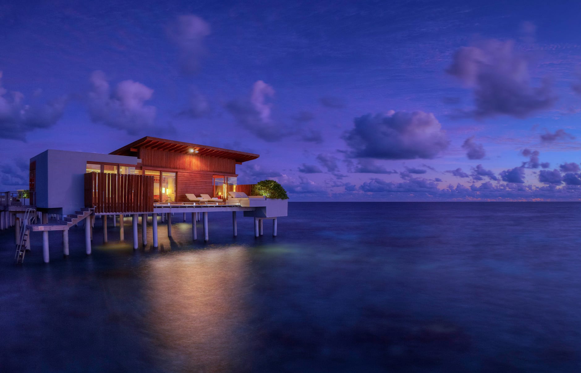 Park Hyatt Maldives, Hadahaa, Maldives. Hotel Review by TravelPlusStyle. Photo © Hyatt Corporation