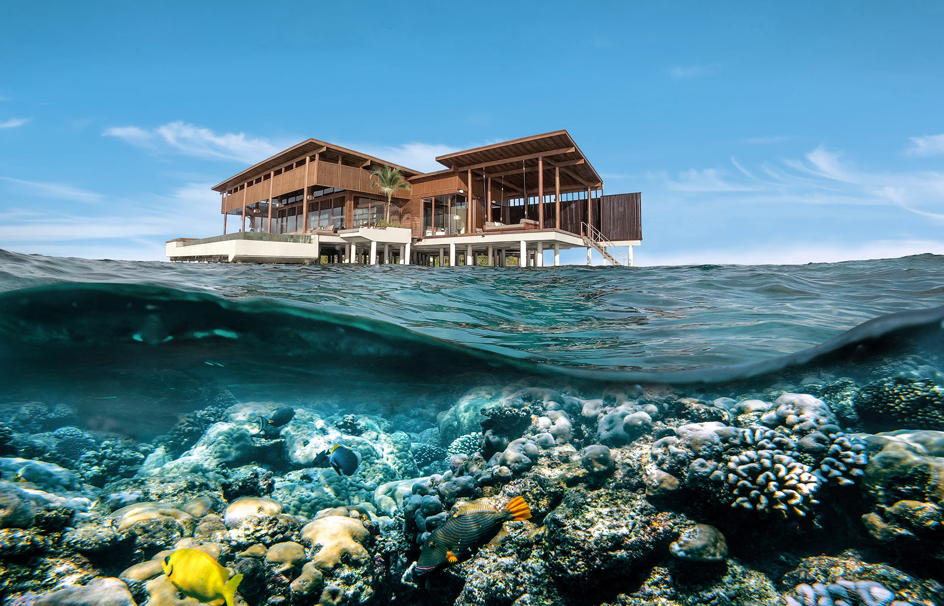 Park Hyatt Maldives, Hadahaa, Maldives. Luxury Hotel Review by TravelPlusStyle. Photo © Hyatt Corporation