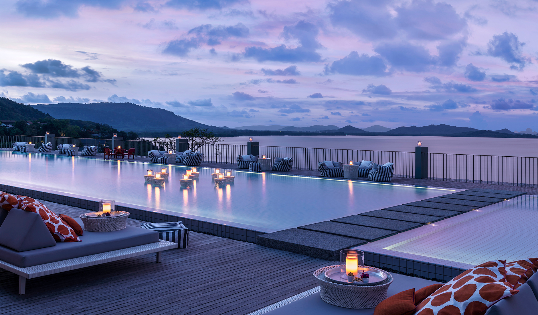 Point Yamu by COMO, Phuket. TravelPlusStyle.com cocktail_setup_by_the_pool