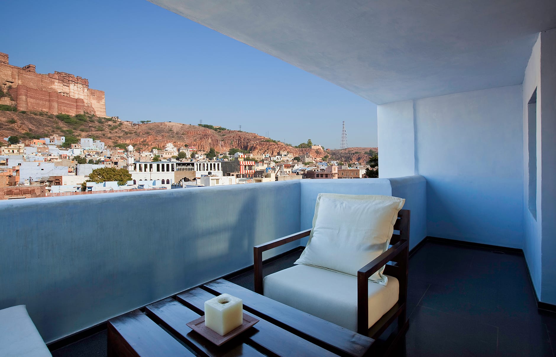 Duplex Suite. Raas Jodhpur, India. Luxury Hotel Review by TravelPlusStyle. Photo © Rass