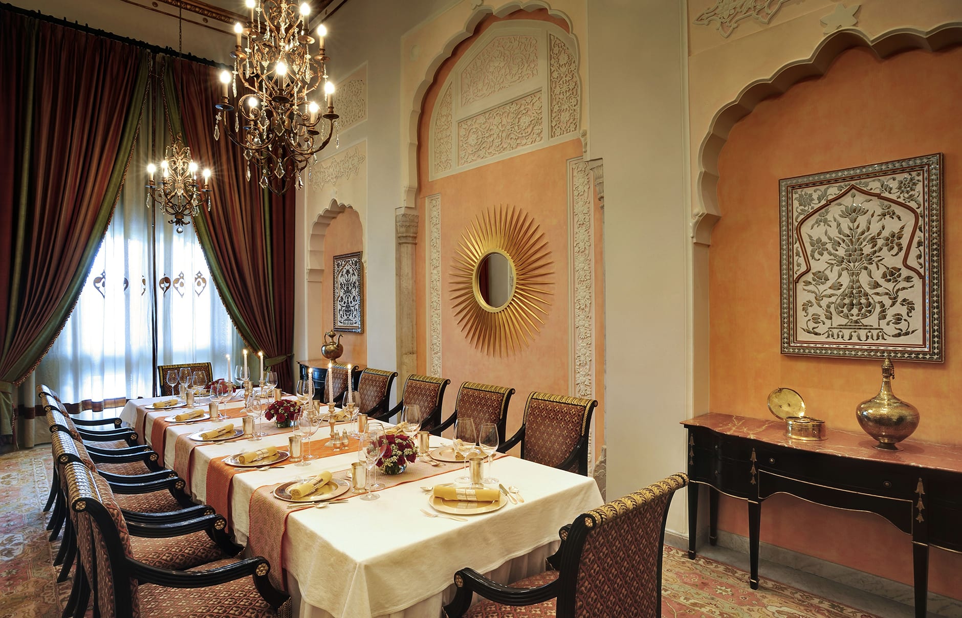 Taj Rambagh Palace, Jaipur, India. Luxury Hotel Review by TravelPlusStyle. Photo © Taj Hotels Resorts and Palaces