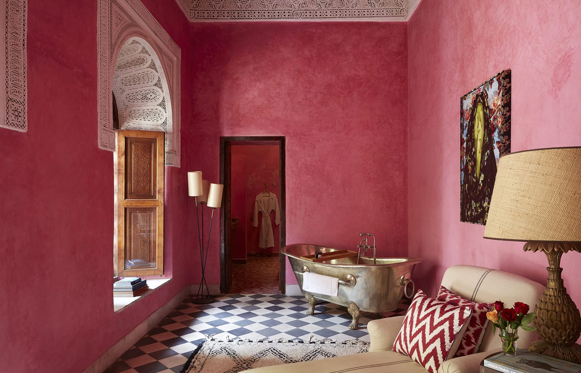 Riad El Fenn, Marrakech, Morocco. Hotel Review by TravelPlusStyle. Photo © El Fenn