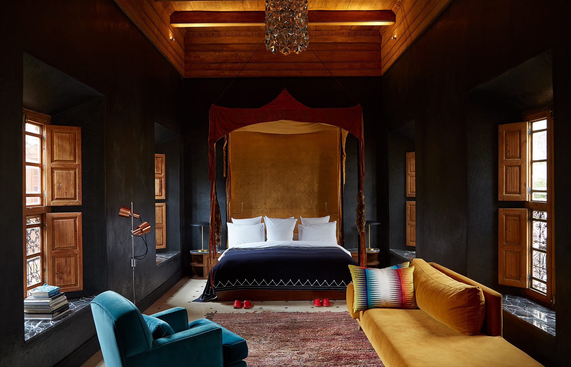 Riad El Fenn, Marrakech, Morocco. Hotel Review by TravelPlusStyle. Photo © El Fenn