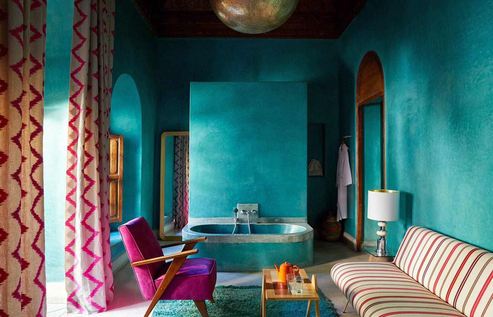 Riad El Fenn, Marrakech, Morocco. Hotel Review by TravelPlusStyle. Photo © El Fenn