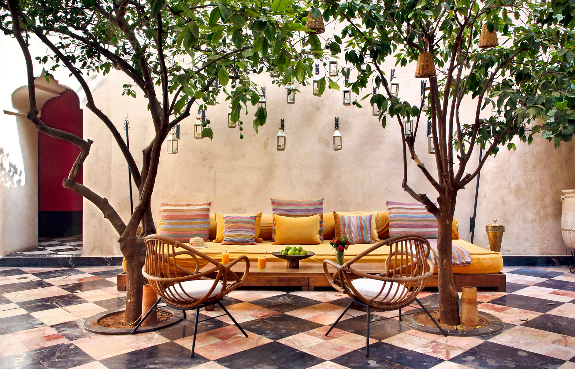 Riad El Fenn, Marrakech, Morocco. Hotel Review by TravelPlusStyle. Photo © El Fenn