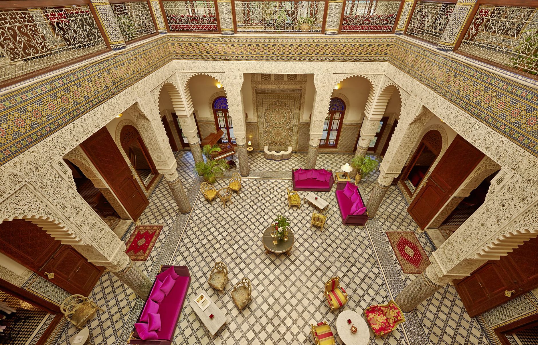 Riad Fes - Relais & Châteaux, Fez, Morocco. Hotel Review by TravelPlusStyle. Photo © Riad Fes