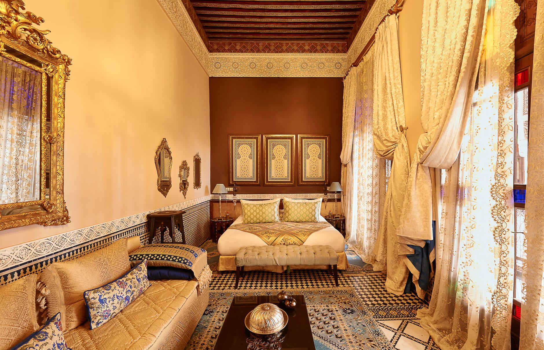 Riad Fes - Relais & Châteaux, Fez, Morocco. Hotel Review by TravelPlusStyle. Photo © Riad Fes