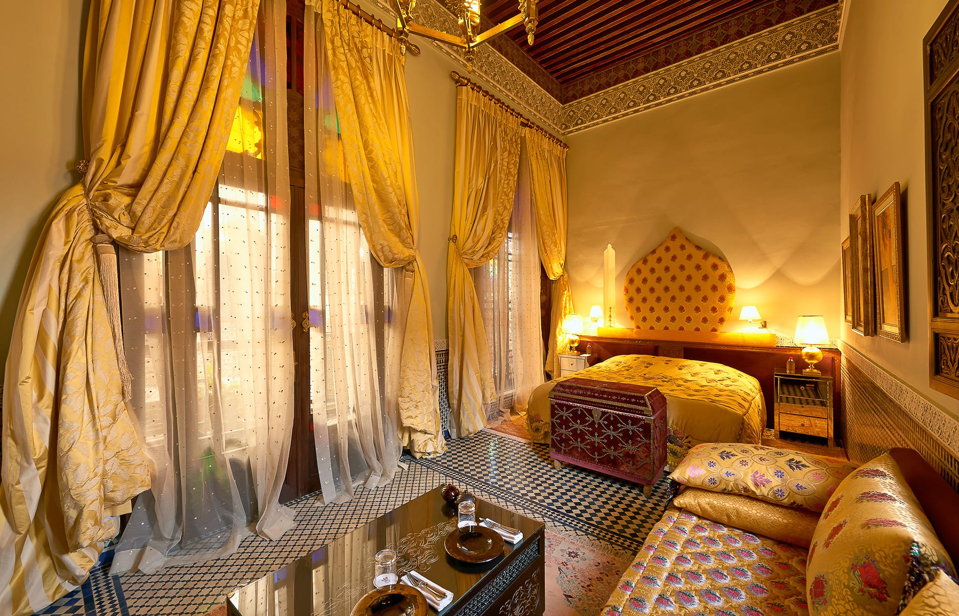 Riad Fes - Relais & Châteaux, Fez, Morocco. Hotel Review by TravelPlusStyle. Photo © Riad Fes