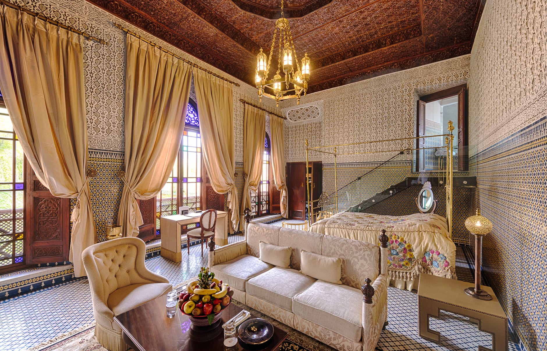 Riad Fes - Relais & Châteaux, Fez, Morocco. Hotel Review by TravelPlusStyle. Photo © Riad Fes