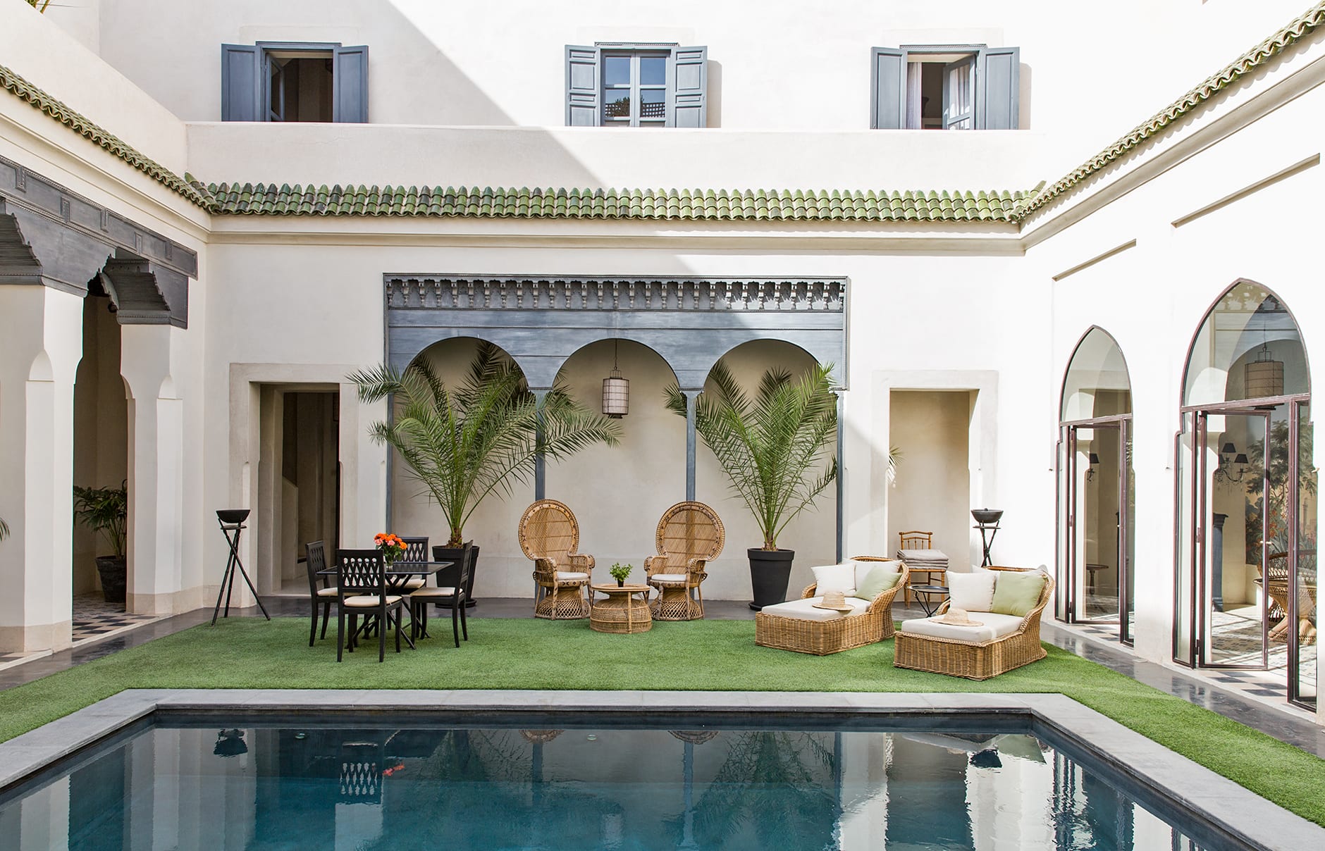 Riad de Tarabel, Marrakech Morocco. Luxury Hotel Review by TravelPlusStyle. Photo © Riad Tarabel