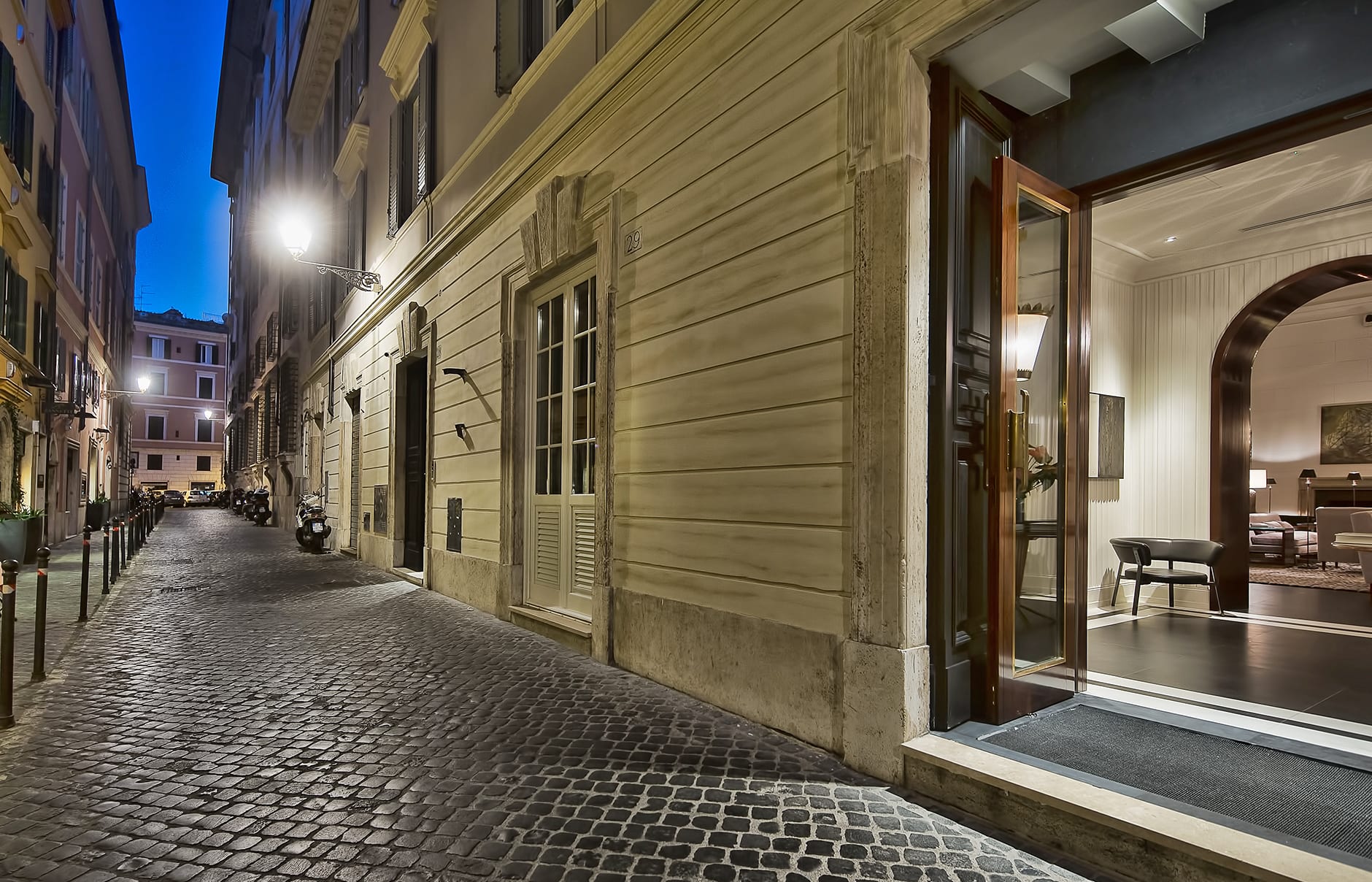 J.K. Place Roma, Rome, Italy. Hotel Review by TravelPlusStyle. Photo © J.K. Place Roma