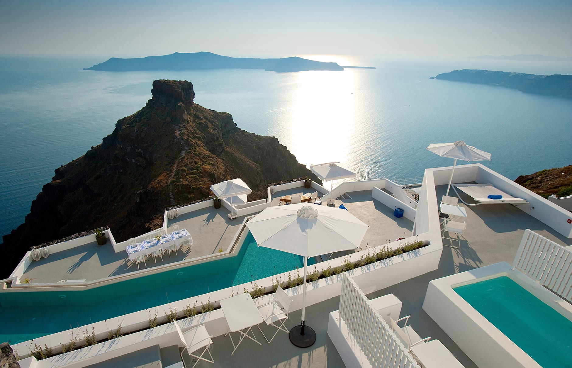 santorini luxury travel reviews