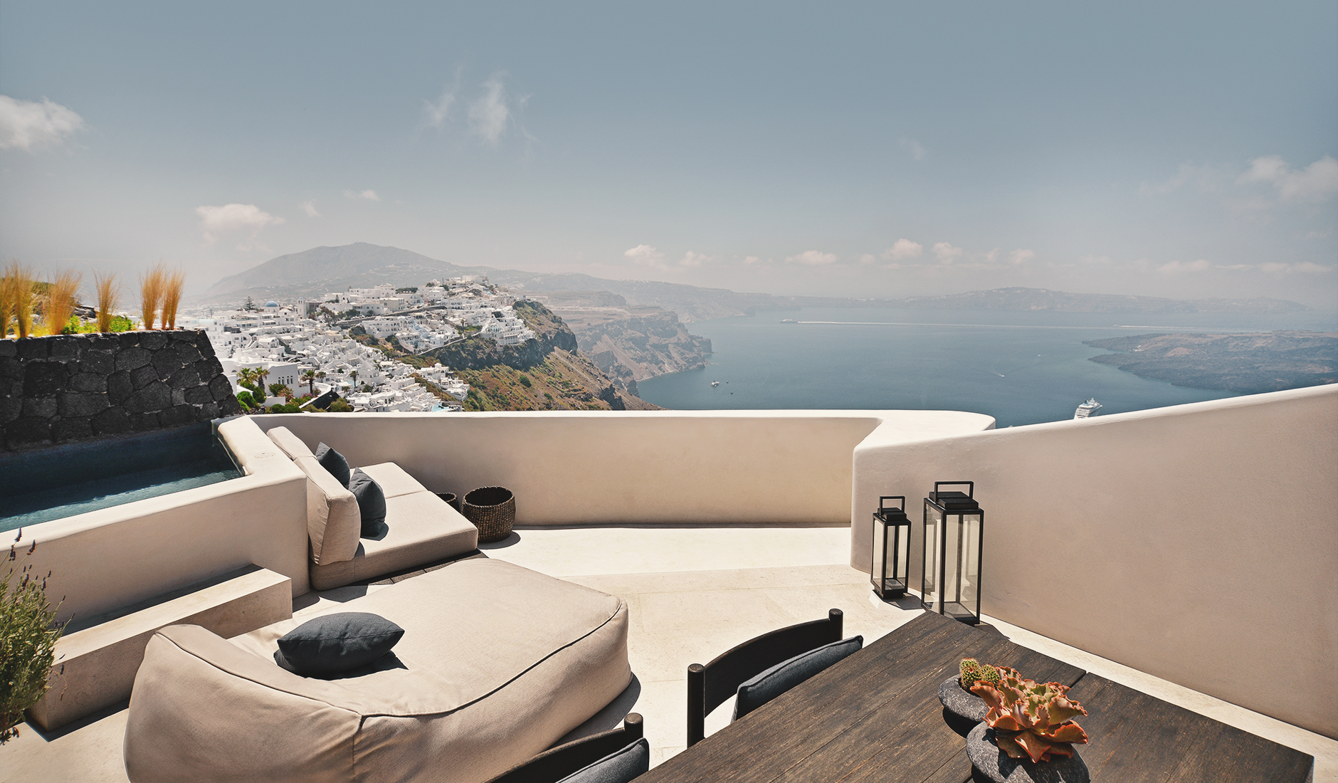 Staying at Vora Villas Santorini • Photo © TravelPlusStyle.com