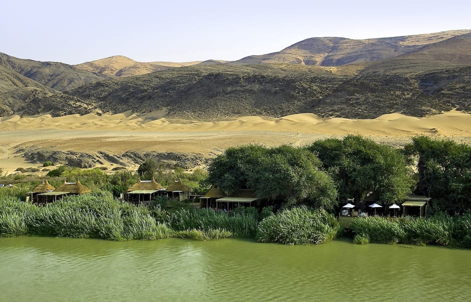 Serra Cafema Camp, Kaokoland, Namibia. Hotel Review by TravelPlusStyle. Photo © Wilderness Safaris