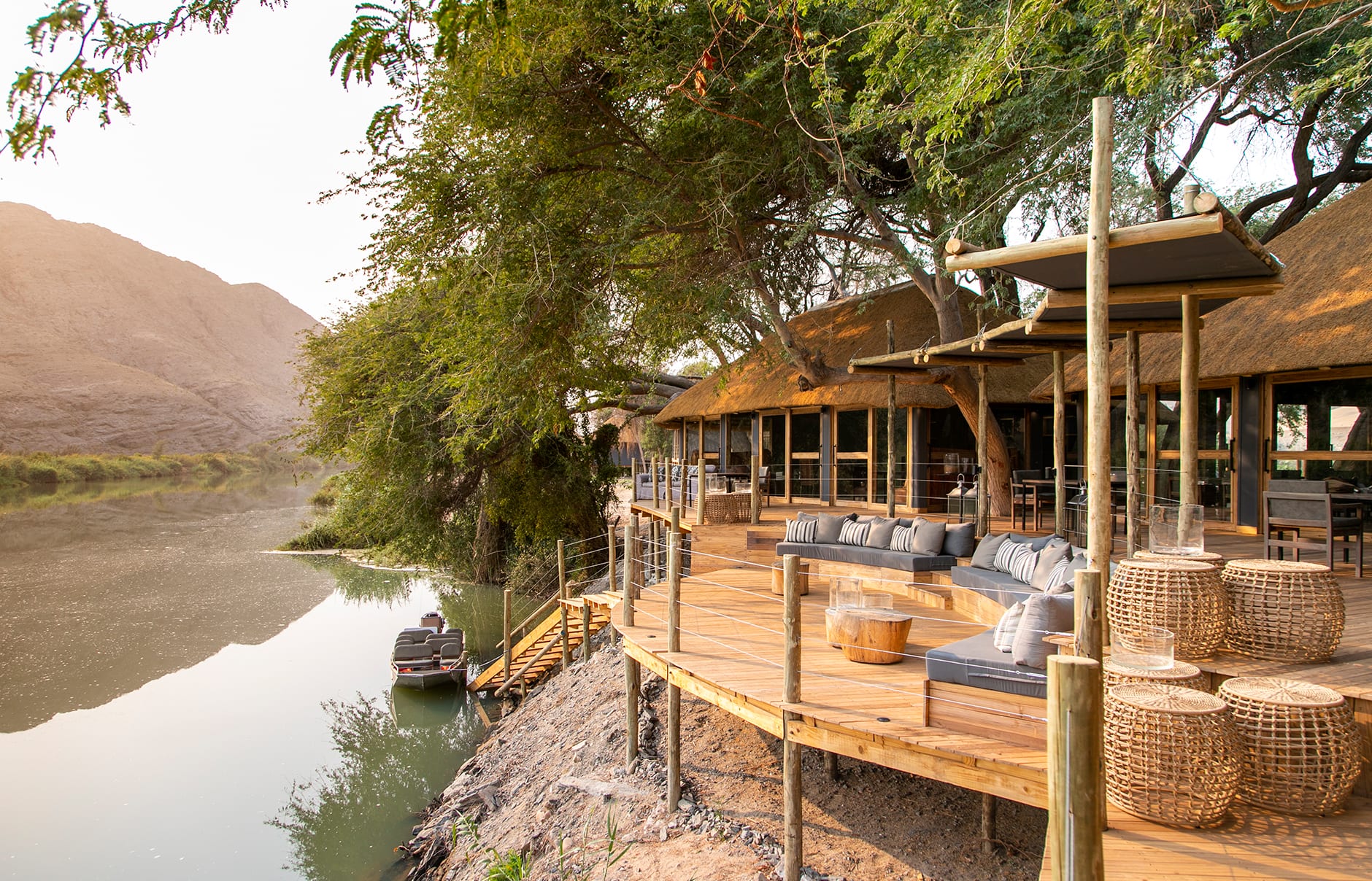 Serra Cafema Camp, Kaokoland, Namibia. Hotel Review by TravelPlusStyle. Photo © Wilderness Safaris