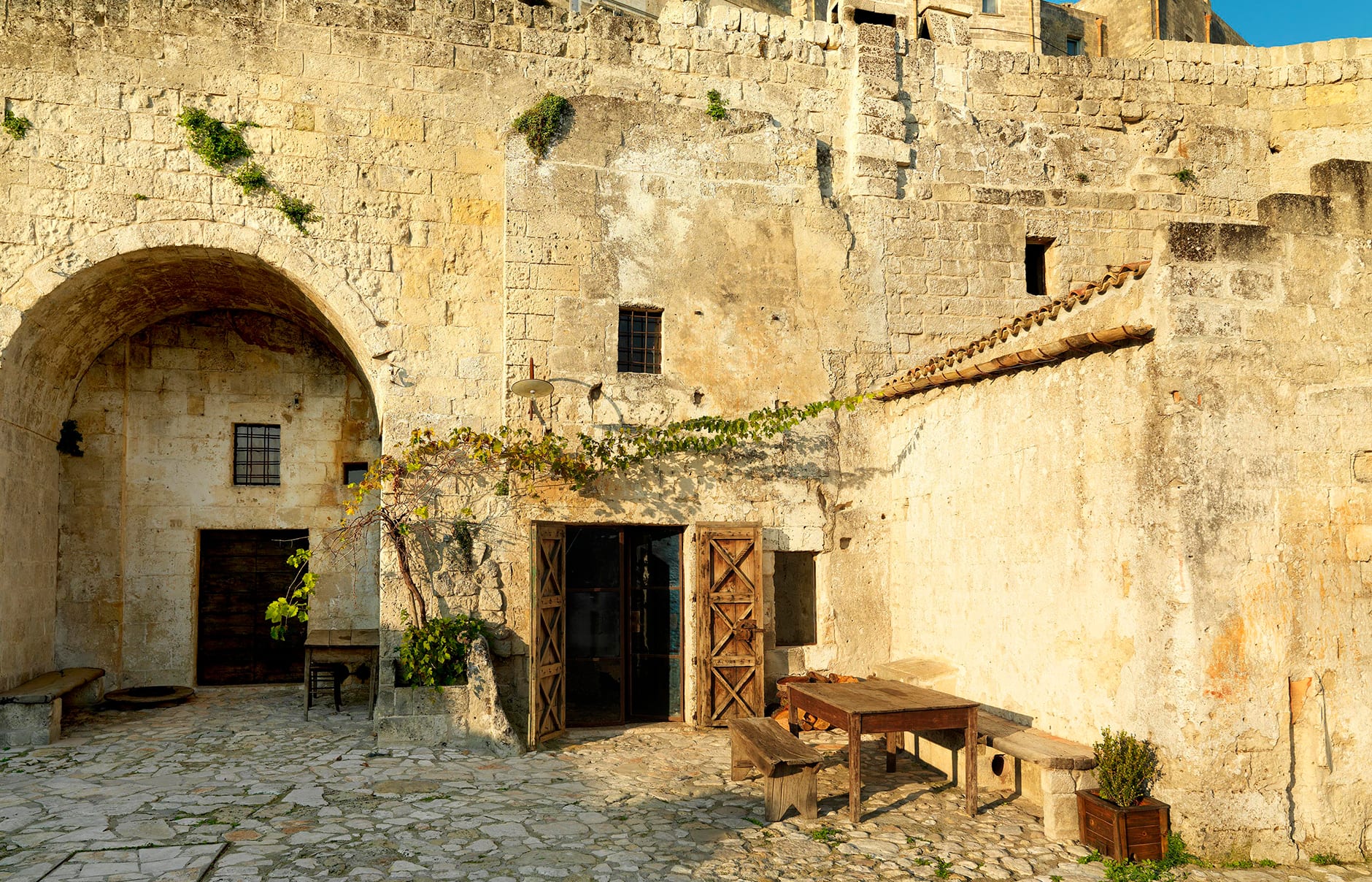 Sextantio Le Grotte Della Civita, Italy. Hotel Review by TravelPlusStyle. Photo © Sextantio