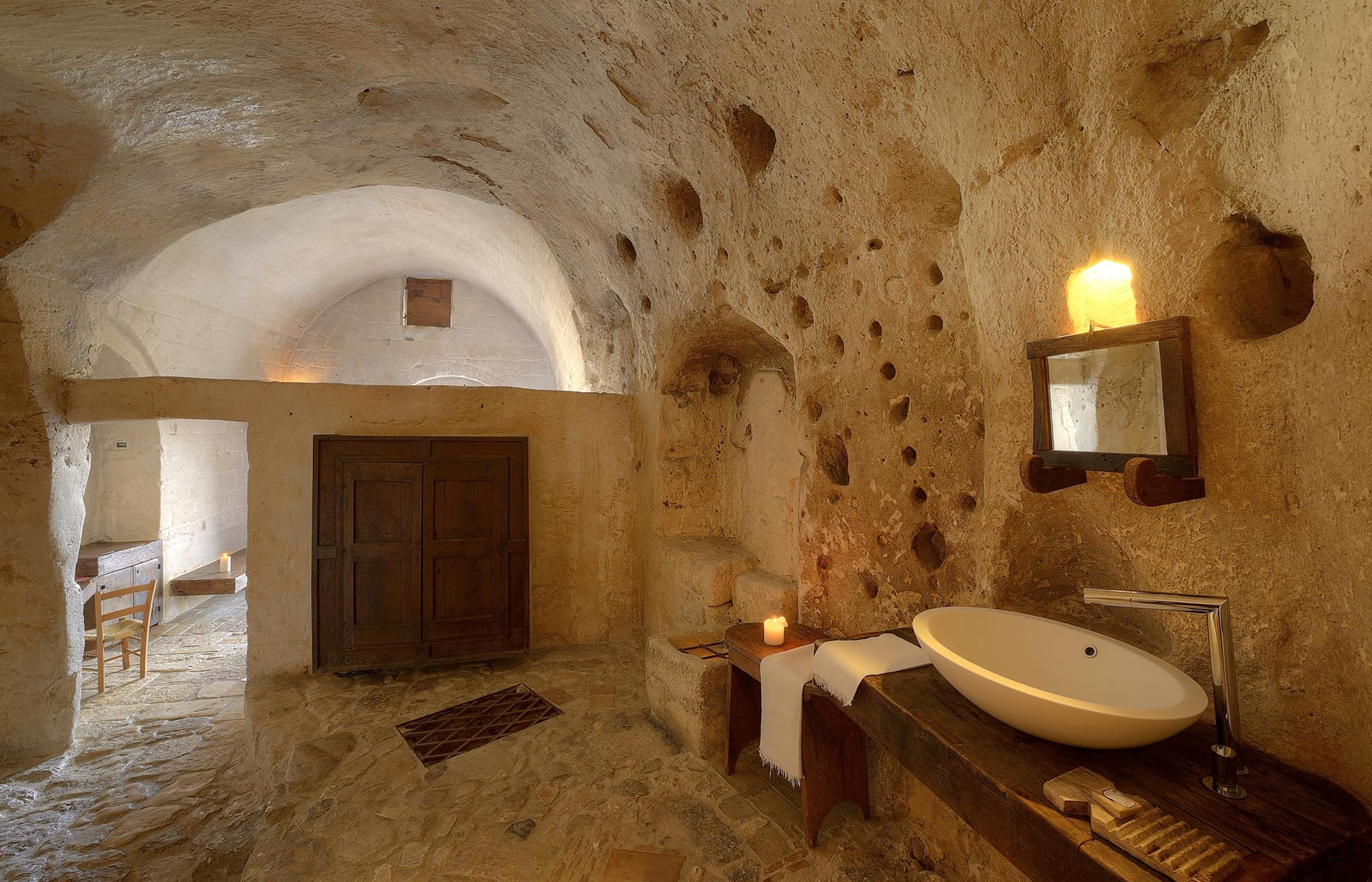 Sextantio Le Grotte Della Civita, Italy. Hotel Review by TravelPlusStyle. Photo © Sextantio